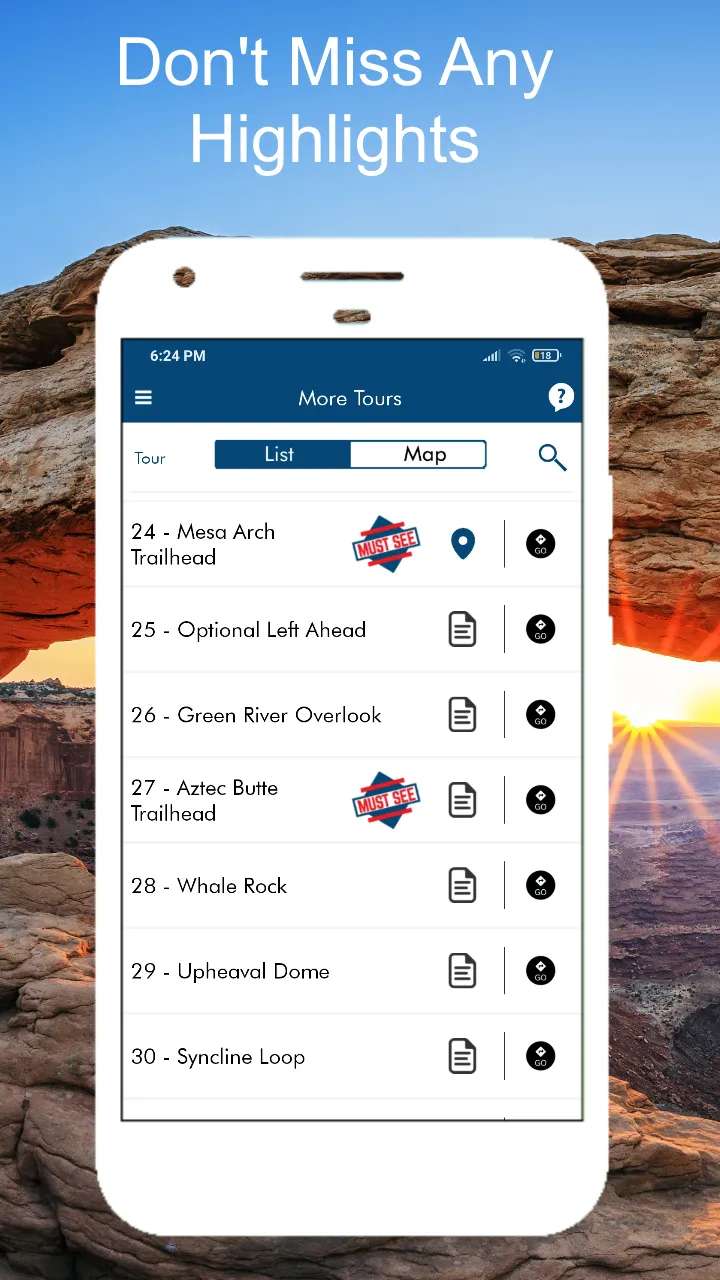 Canyonlands GPS Audio Guide | Indus Appstore | Screenshot