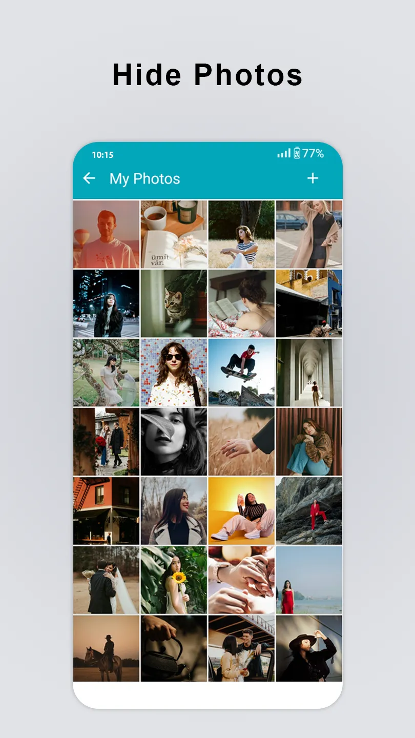 Audio Manager: Hide photo Lock | Indus Appstore | Screenshot