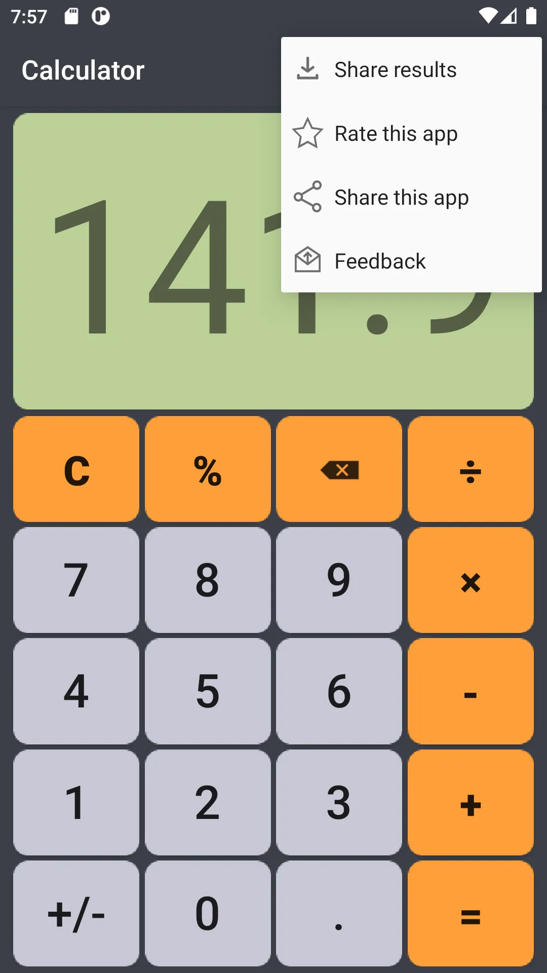 Calculator (Simple Calculator) | Indus Appstore | Screenshot