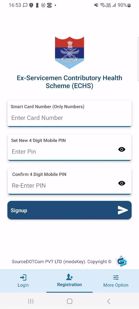 ECHS Beneficiaries App | Indus Appstore | Screenshot
