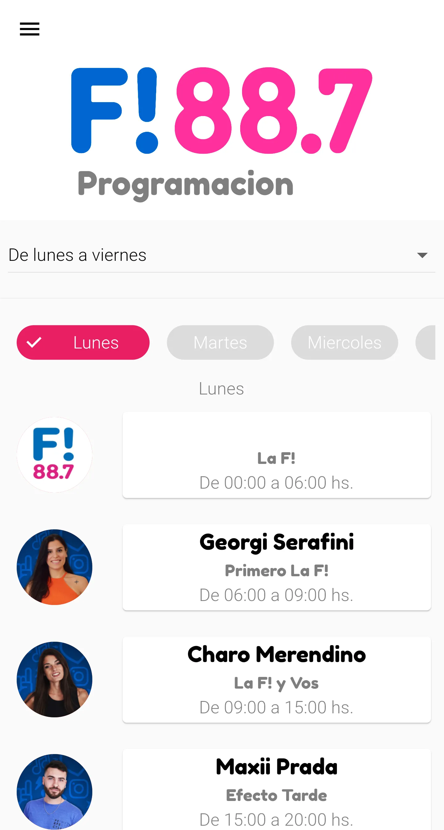 La F! 88.7 | Indus Appstore | Screenshot