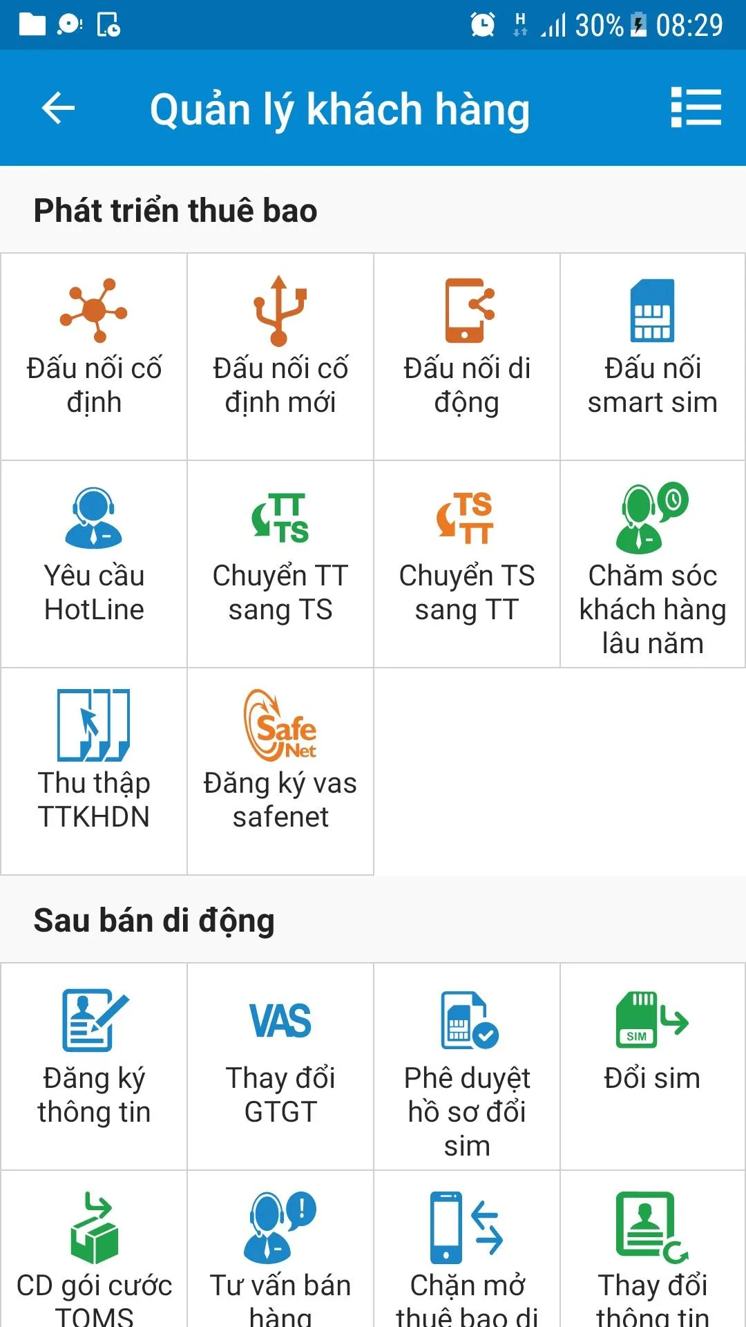 mBCCS 2.0 - Viettel Telecom | Indus Appstore | Screenshot