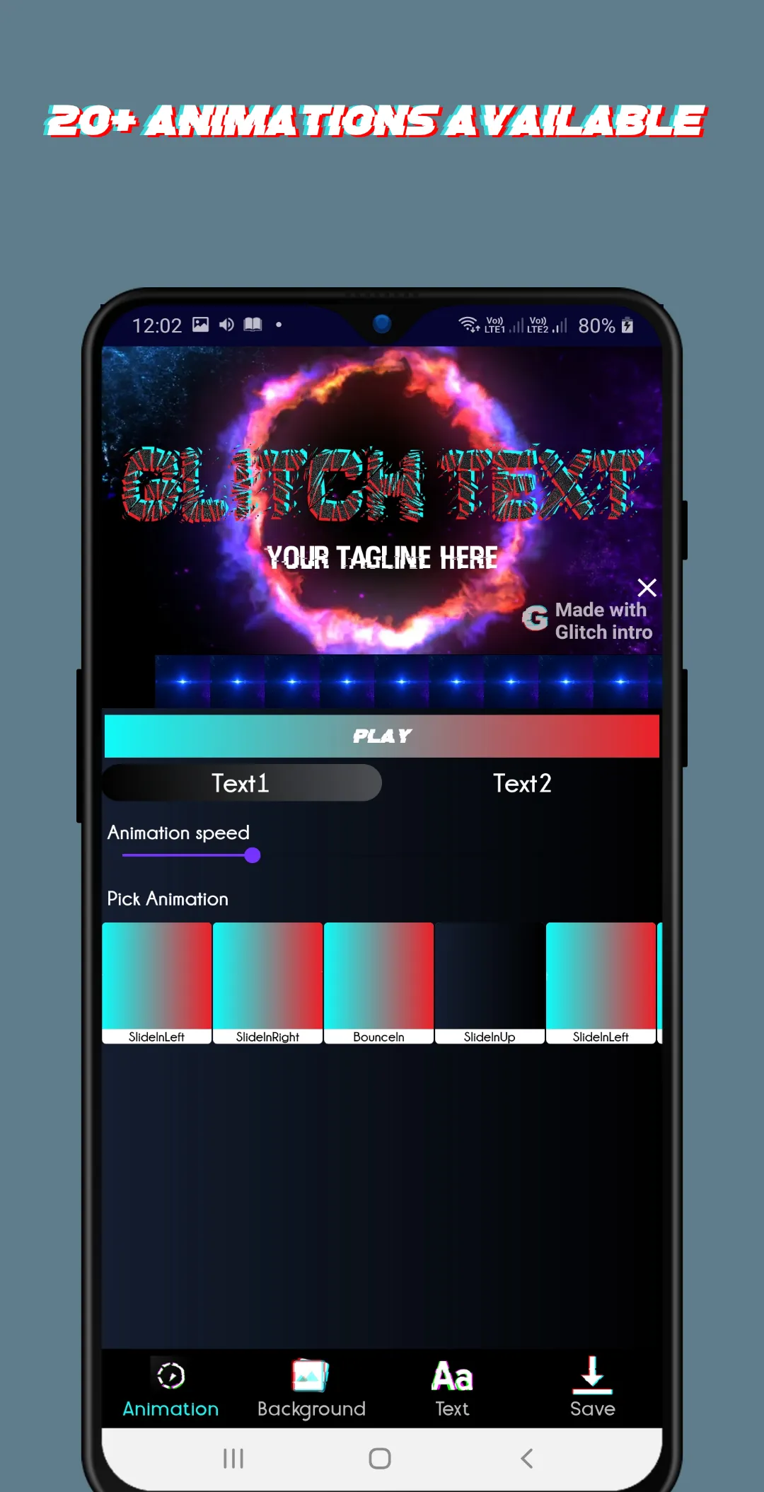 Glitch Intro Maker | Indus Appstore | Screenshot