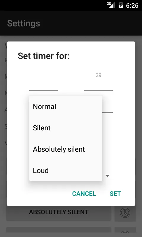 Volume settings | Indus Appstore | Screenshot