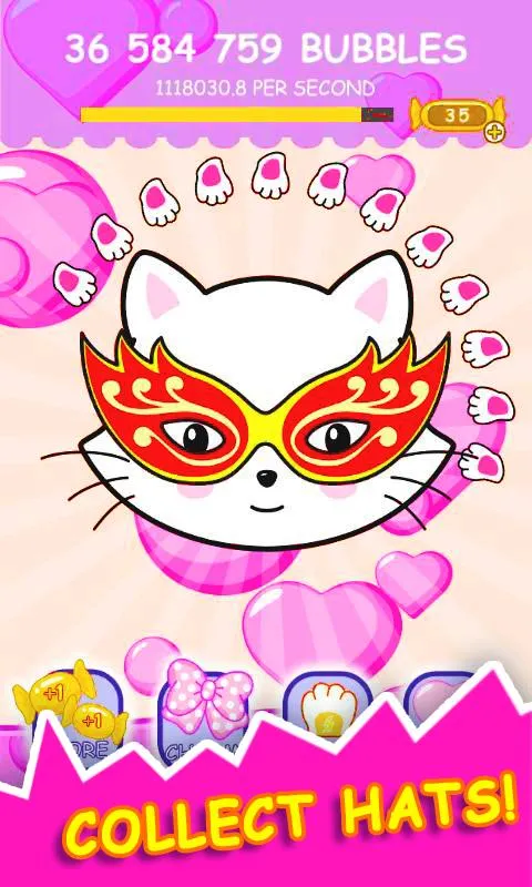 Kitty Clicker: Dress Cats | Indus Appstore | Screenshot