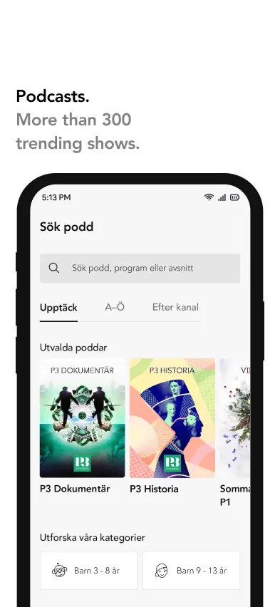 Sveriges Radio Play | Indus Appstore | Screenshot