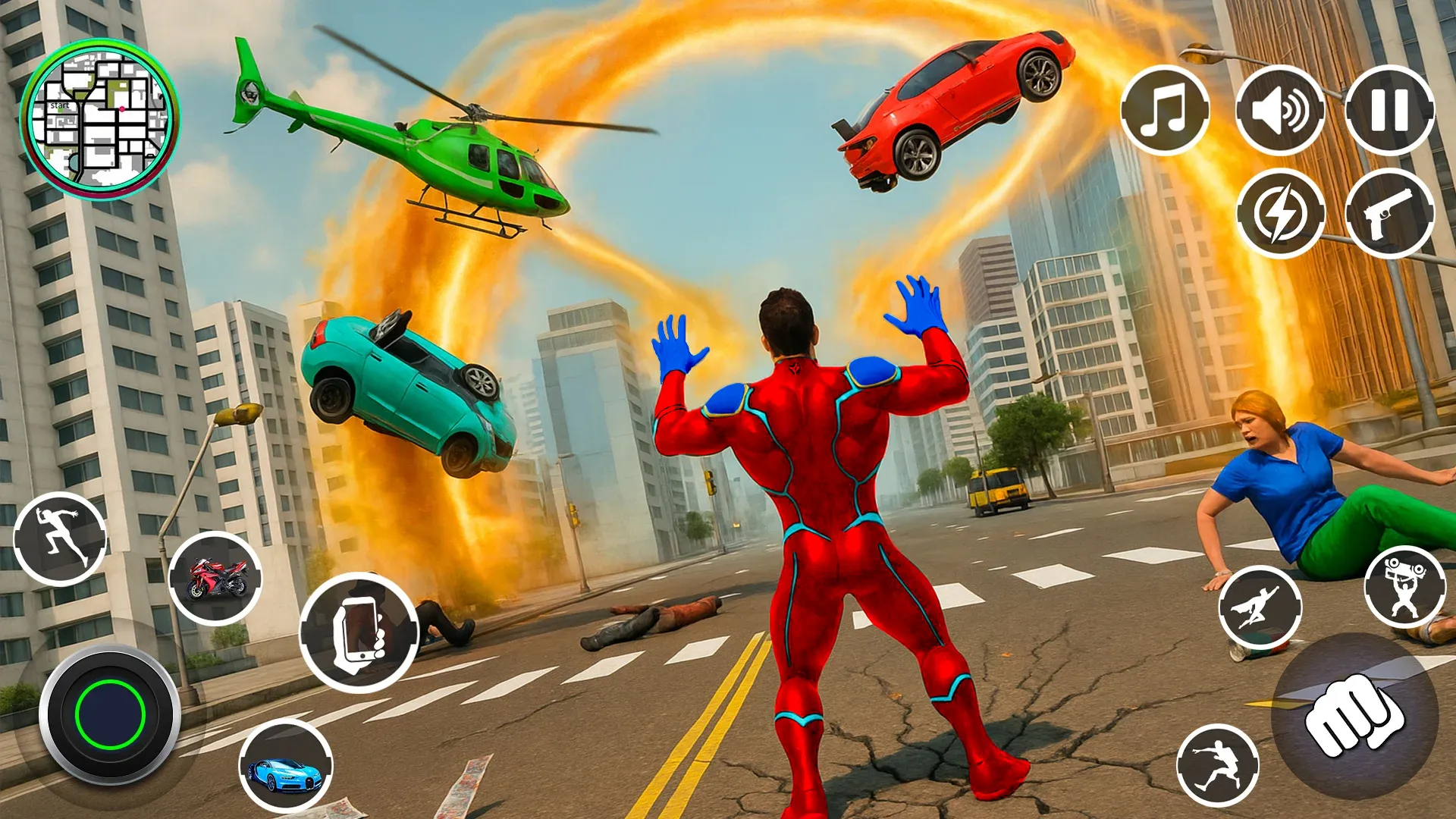 Hero Rescue: Open World Crime | Indus Appstore | Screenshot