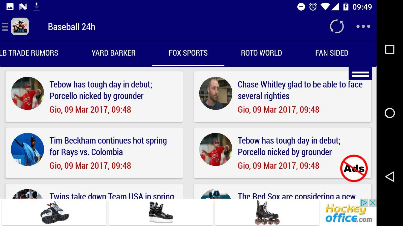 Baseball News 24h | Indus Appstore | Screenshot