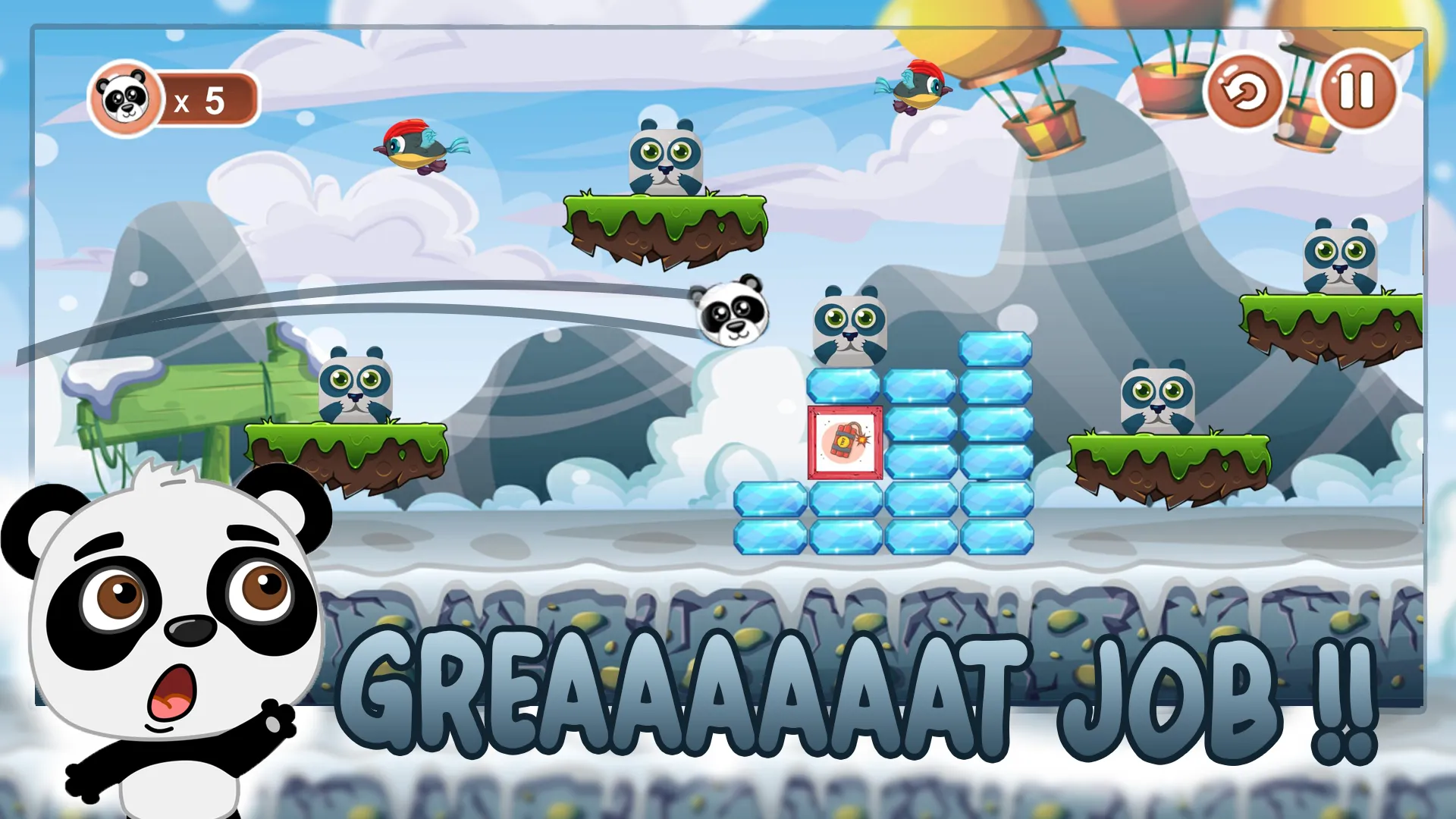 Angry Panda | Indus Appstore | Screenshot