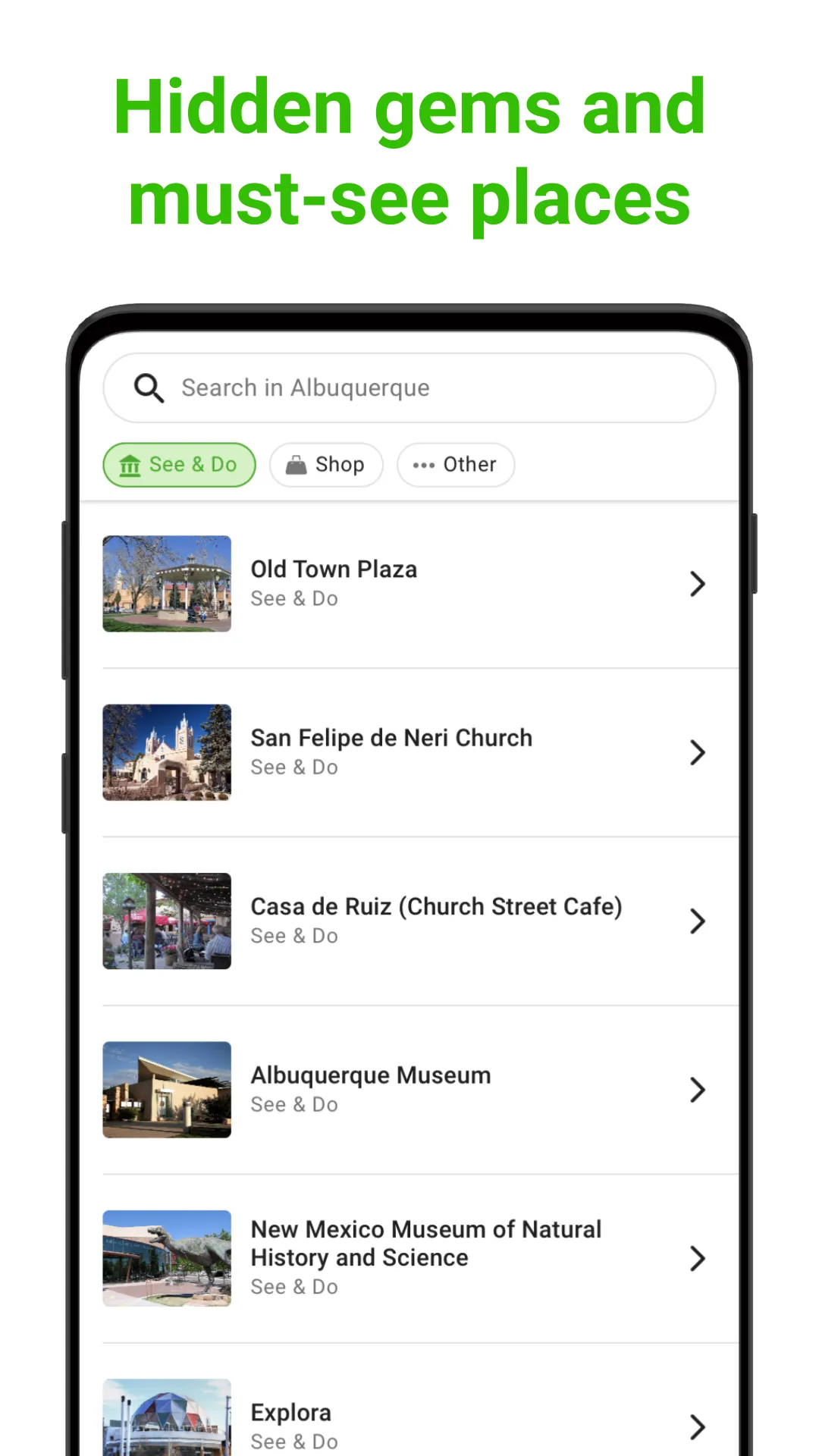 Albuquerque SmartGuide | Indus Appstore | Screenshot