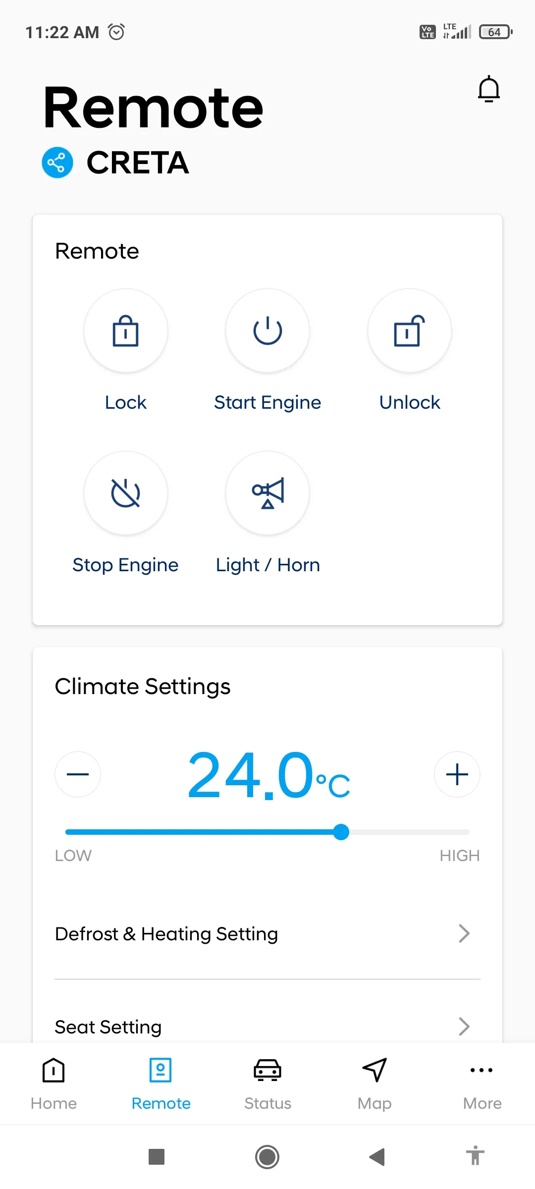 Hyundai Bluelink | Indus Appstore | Screenshot