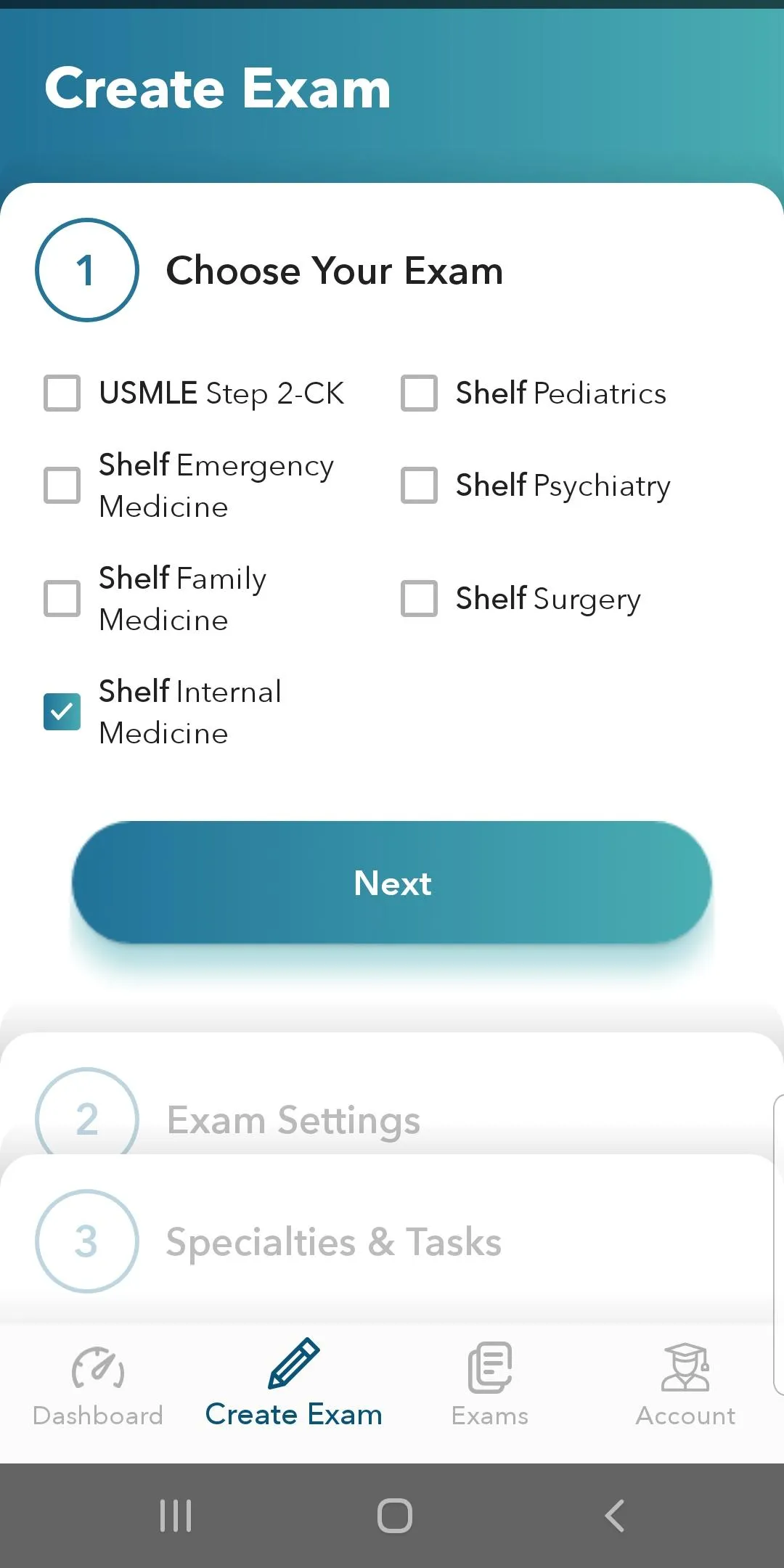 ExamGuru Shelf and USMLE | Indus Appstore | Screenshot