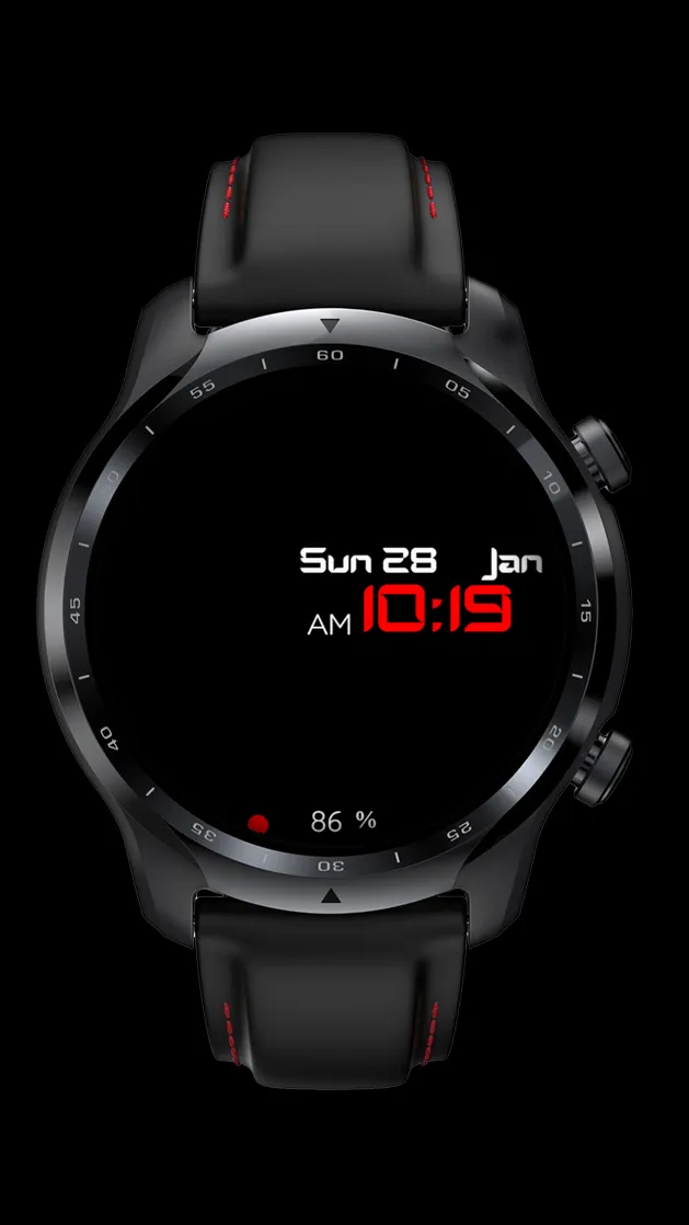 Digital Watch Face CRC080 | Indus Appstore | Screenshot