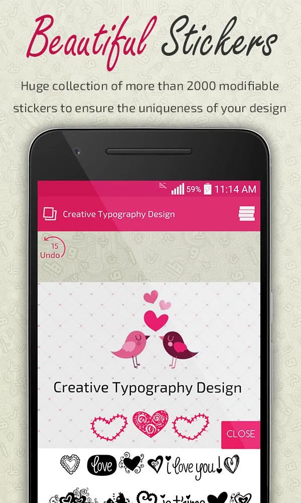 Creative Typography Design | Indus Appstore | Screenshot