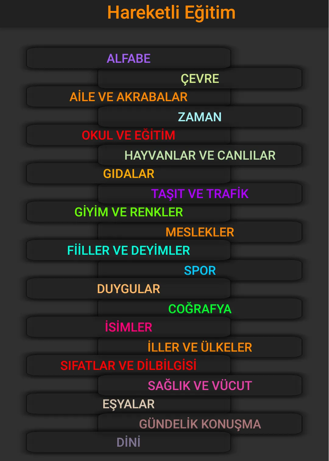 İşaret Dili - Hareketli Sözlük | Indus Appstore | Screenshot