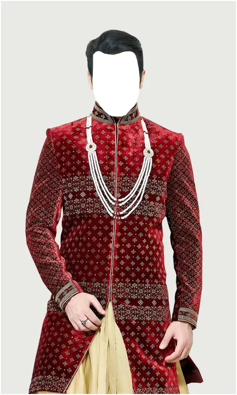 Men Fashion Design Sherwani | Indus Appstore | Screenshot