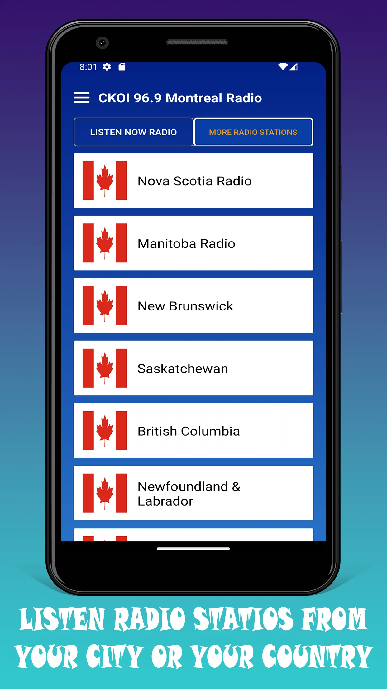 96.9 CKOI Montreal Canada Radi | Indus Appstore | Screenshot