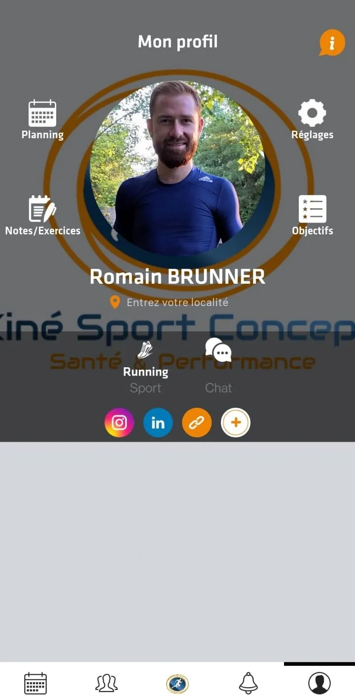 KSC - Kiné Sport Concept | Indus Appstore | Screenshot