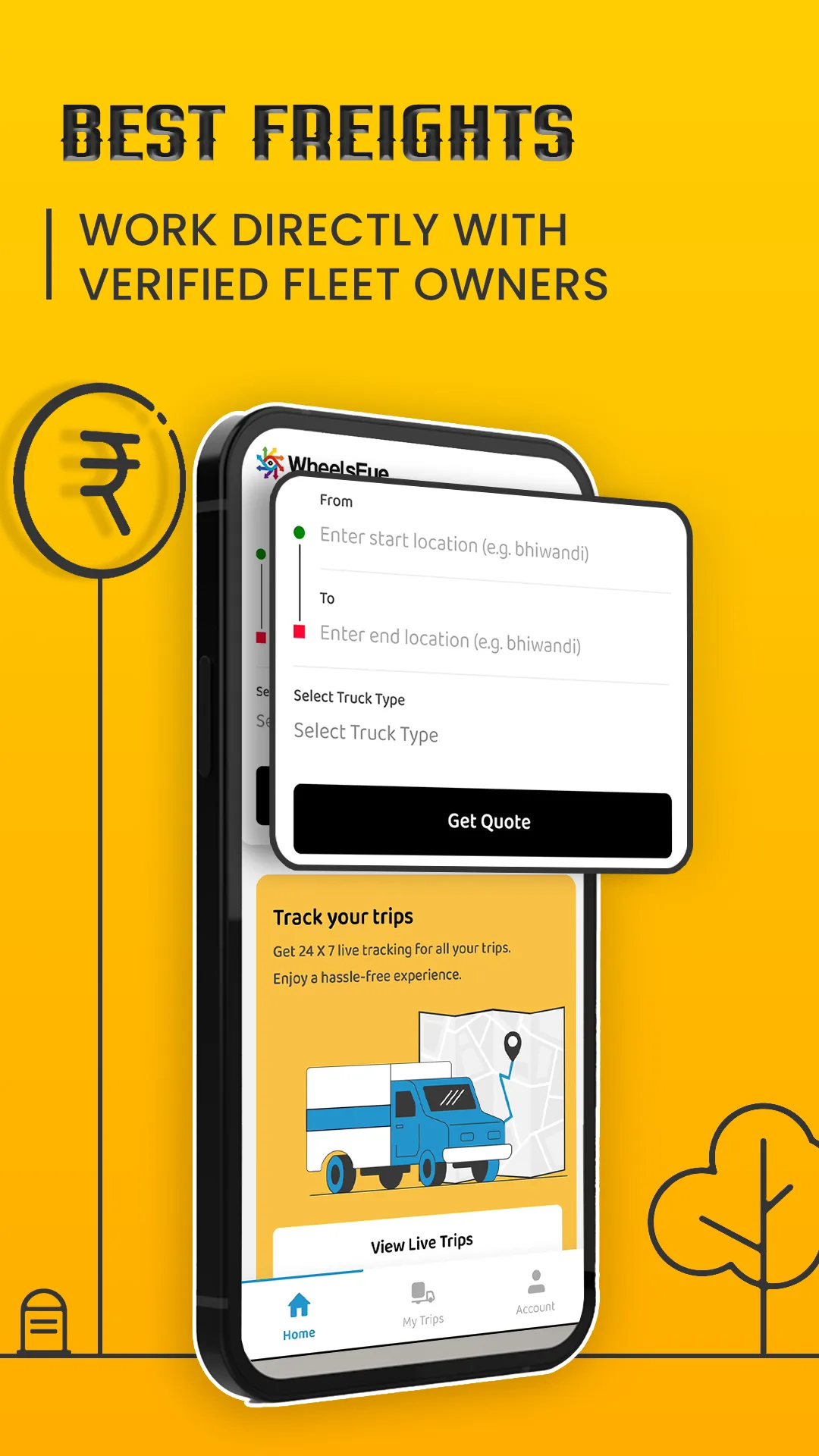 WheelsEye Truck Booking App | Indus Appstore | Screenshot