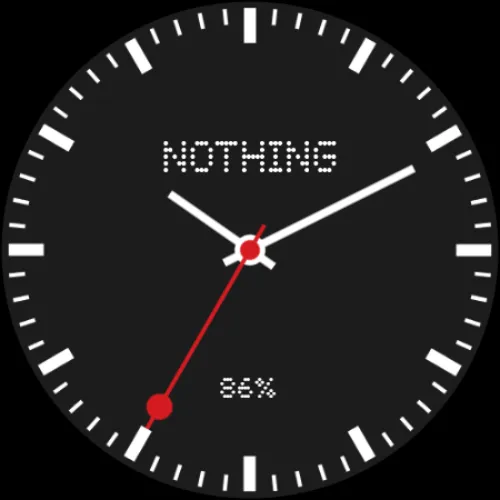 Nothing OS Watch Face | Indus Appstore | Screenshot