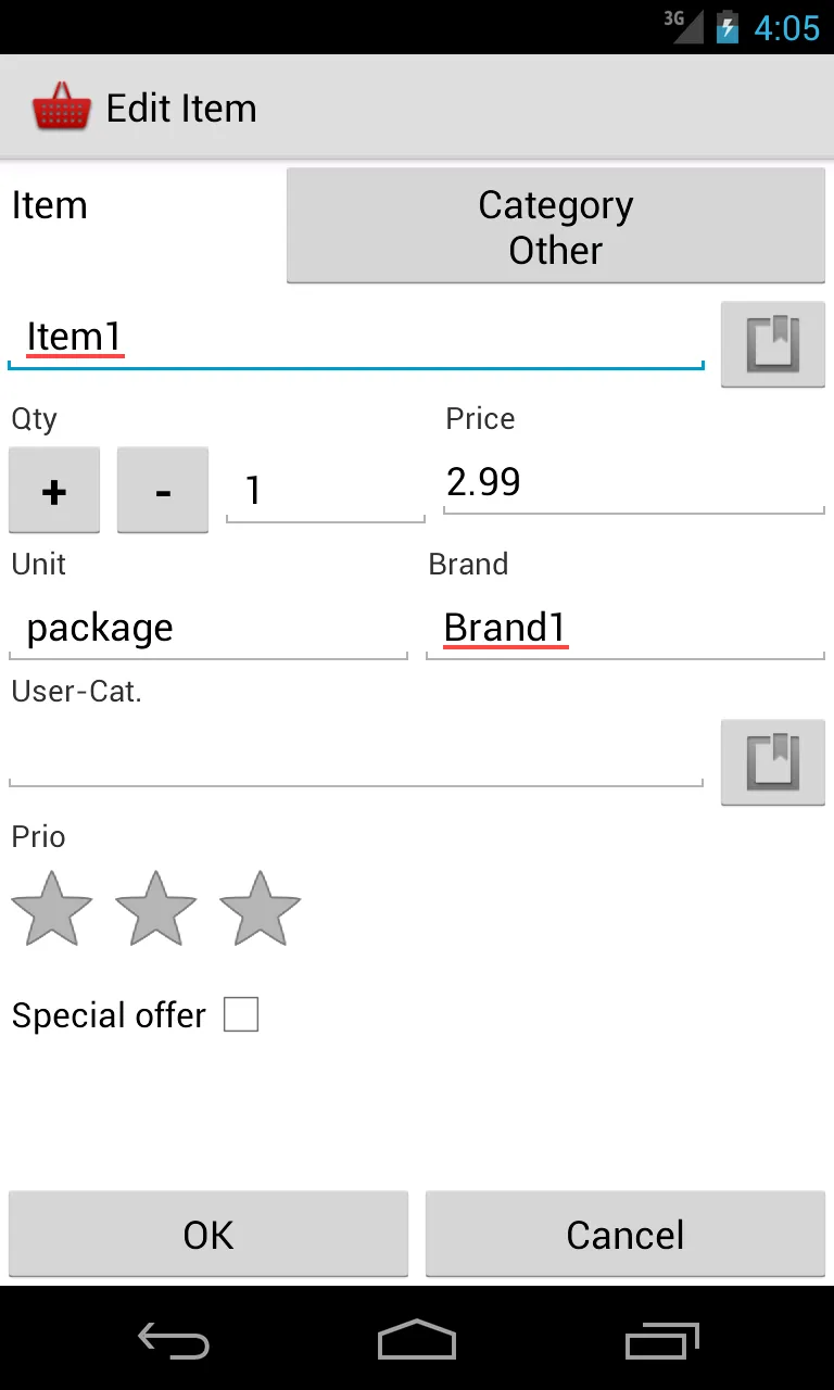 Shopping Basket IAP | Indus Appstore | Screenshot