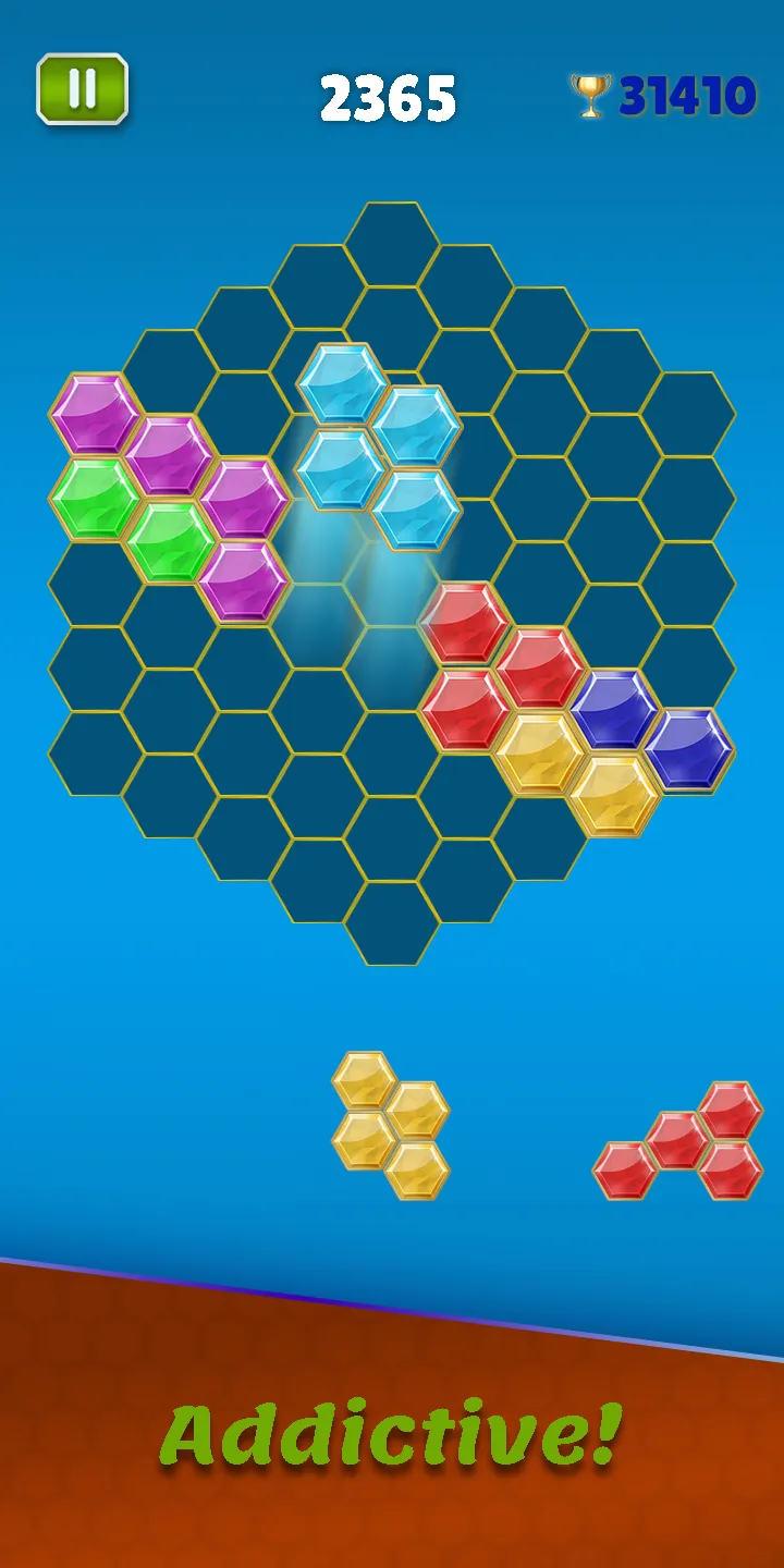 Infinite Hexa! - Block Puzzle | Indus Appstore | Screenshot