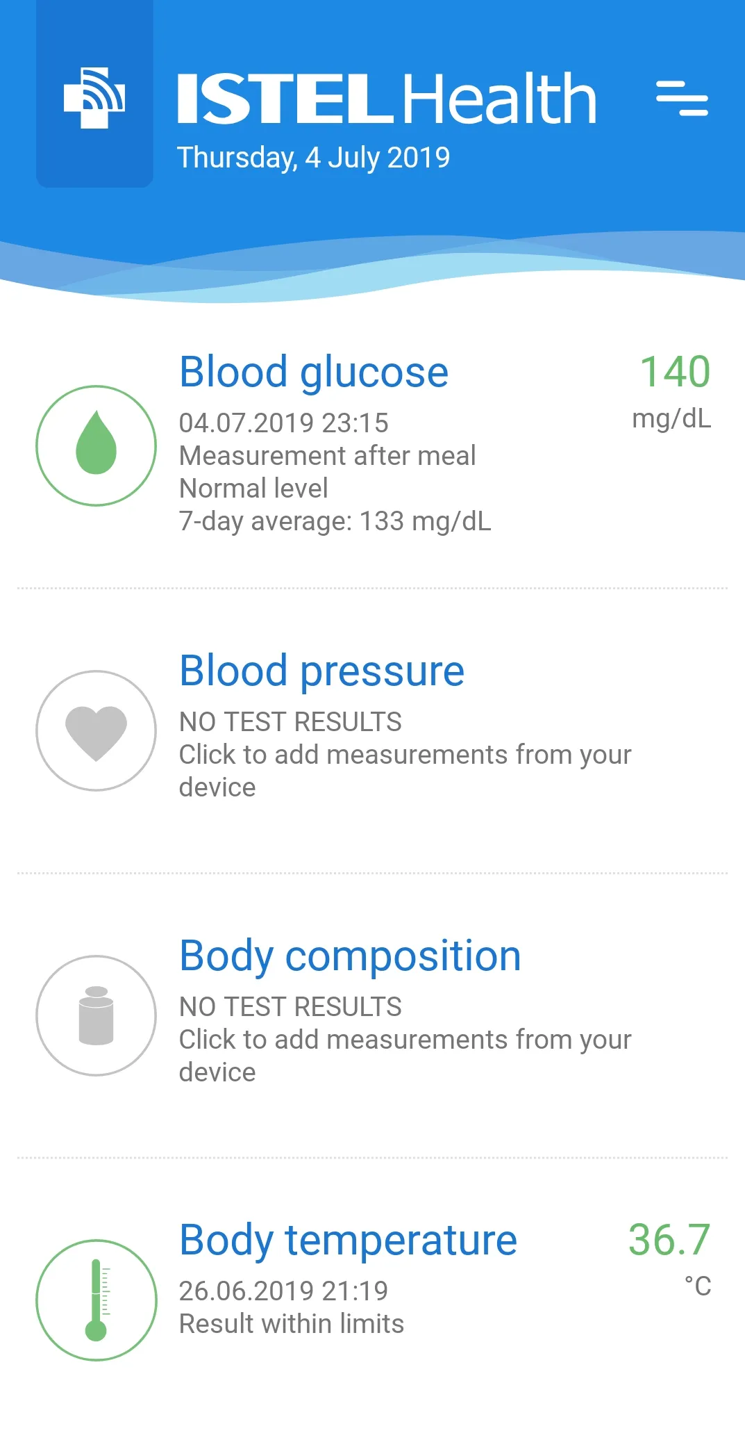 Istel Health | Indus Appstore | Screenshot