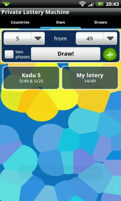 Private Lottery Machine | Indus Appstore | Screenshot