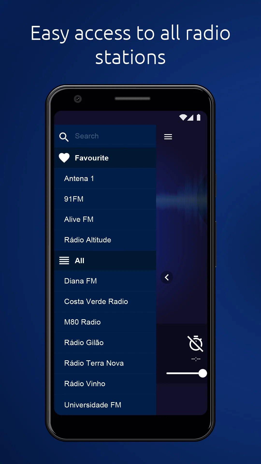 PT Radio - Portuguese Radios | Indus Appstore | Screenshot