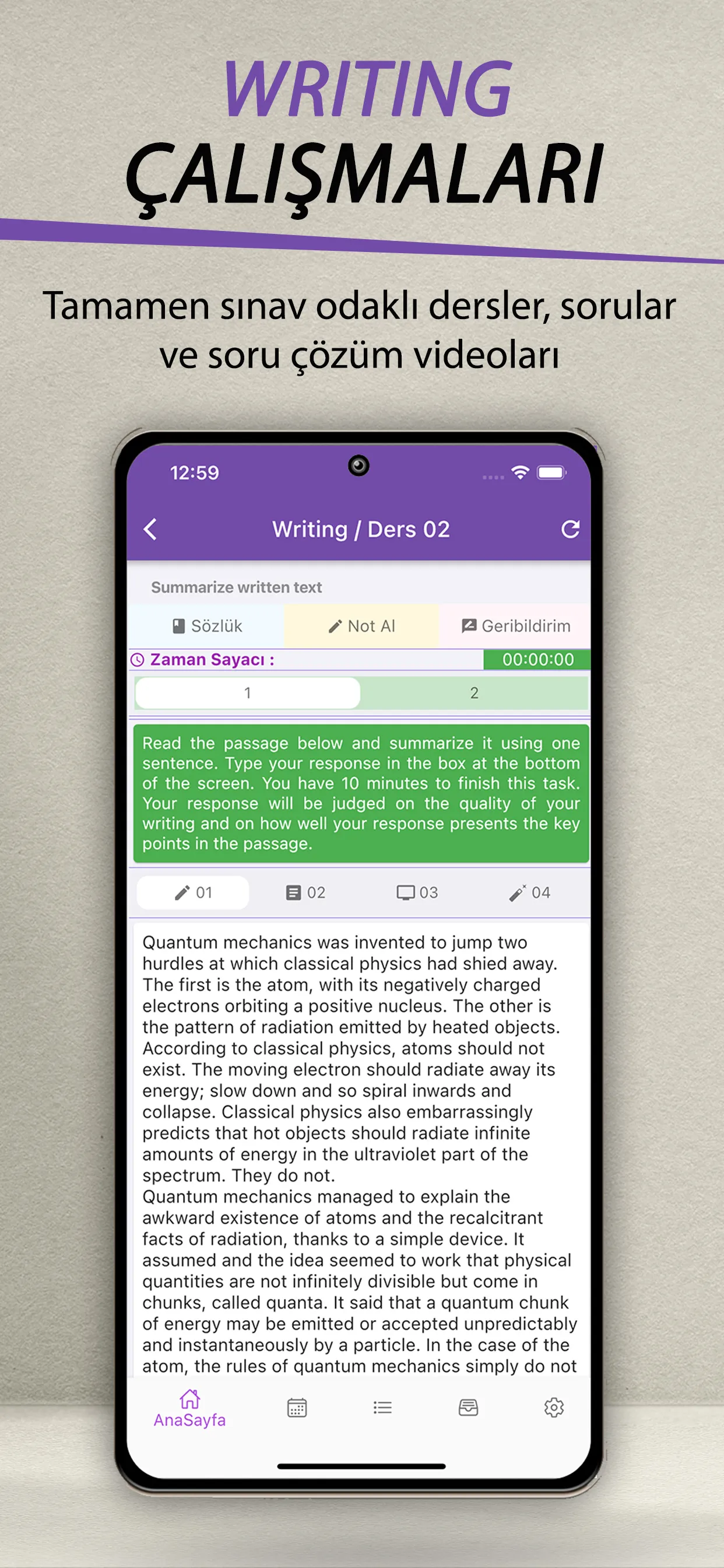 PTE Academic (UzmanPTE.com) | Indus Appstore | Screenshot