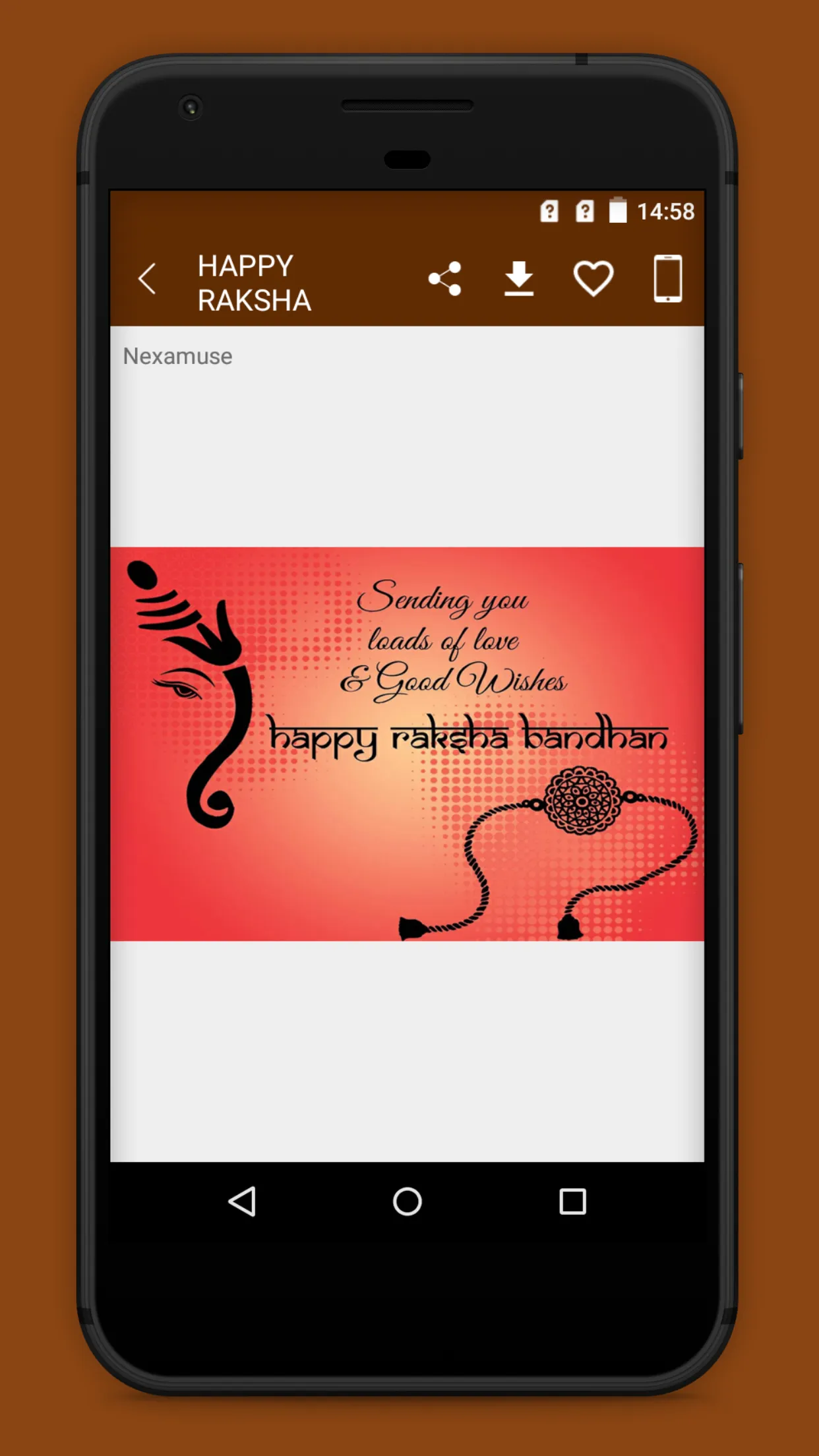 Raksha Bandhan Wishes & Images | Indus Appstore | Screenshot