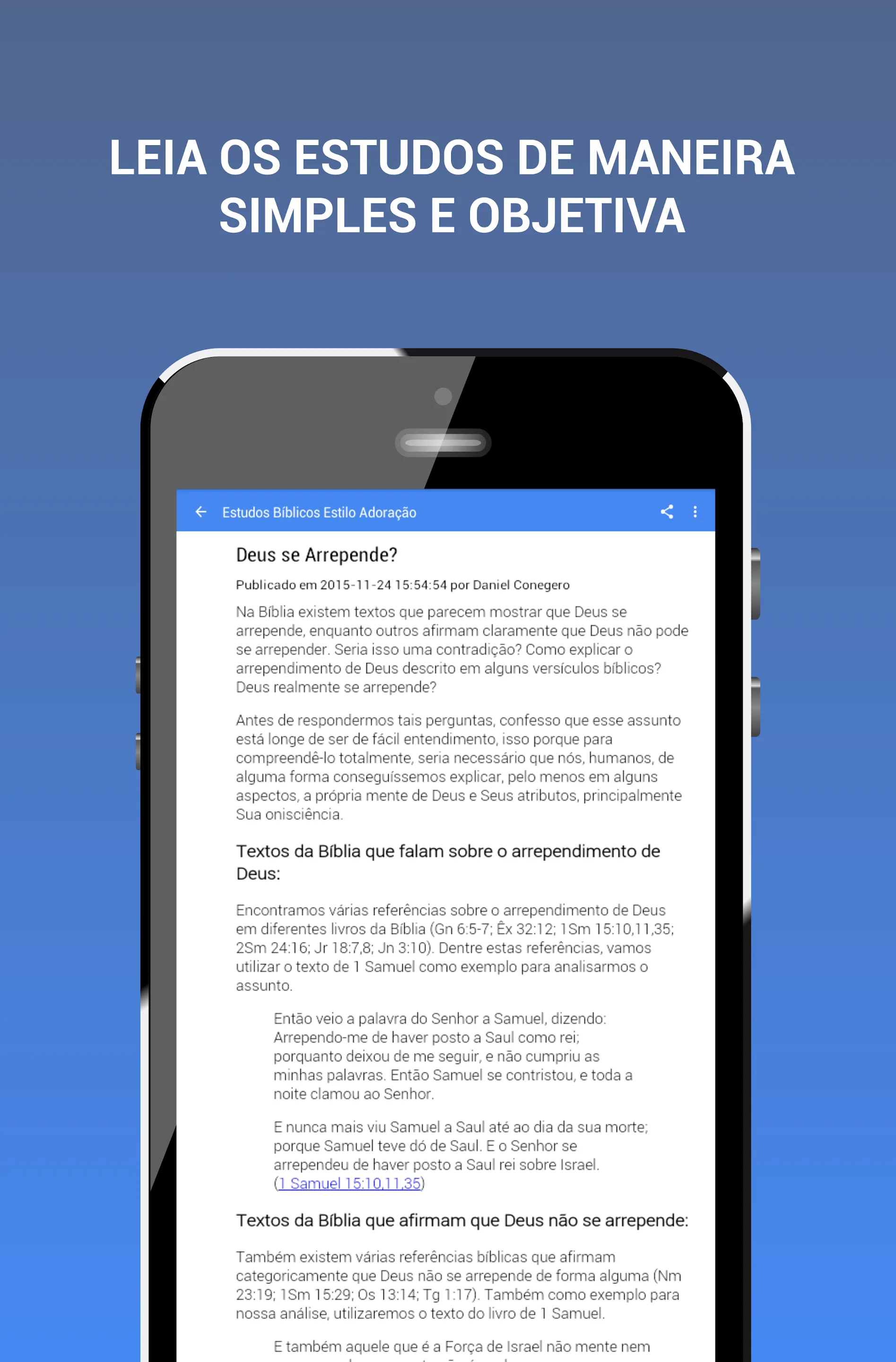 Estudos Bíblicos e Devocionais | Indus Appstore | Screenshot