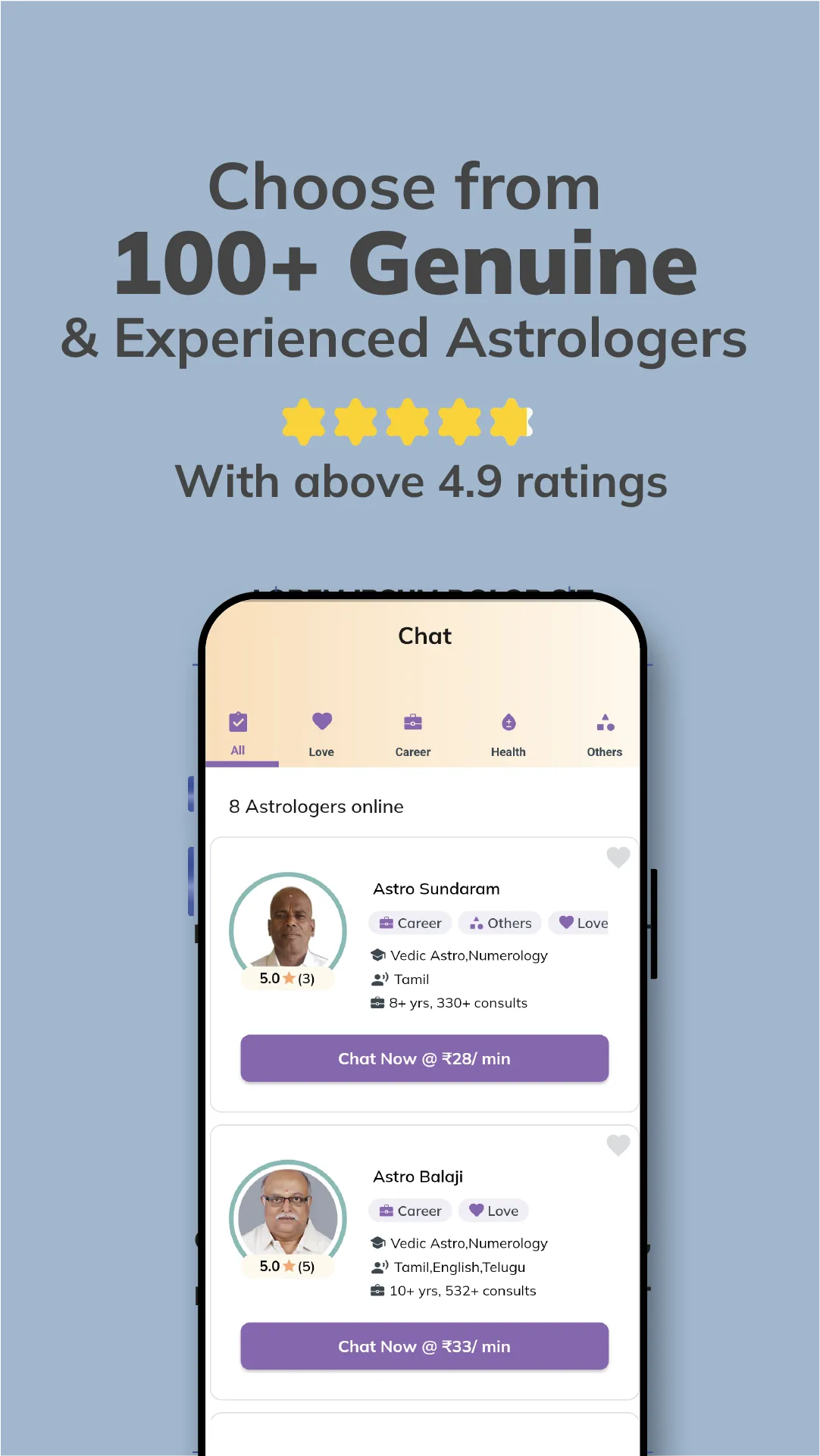 LifeGuru Chat with Astrologers | Indus Appstore | Screenshot