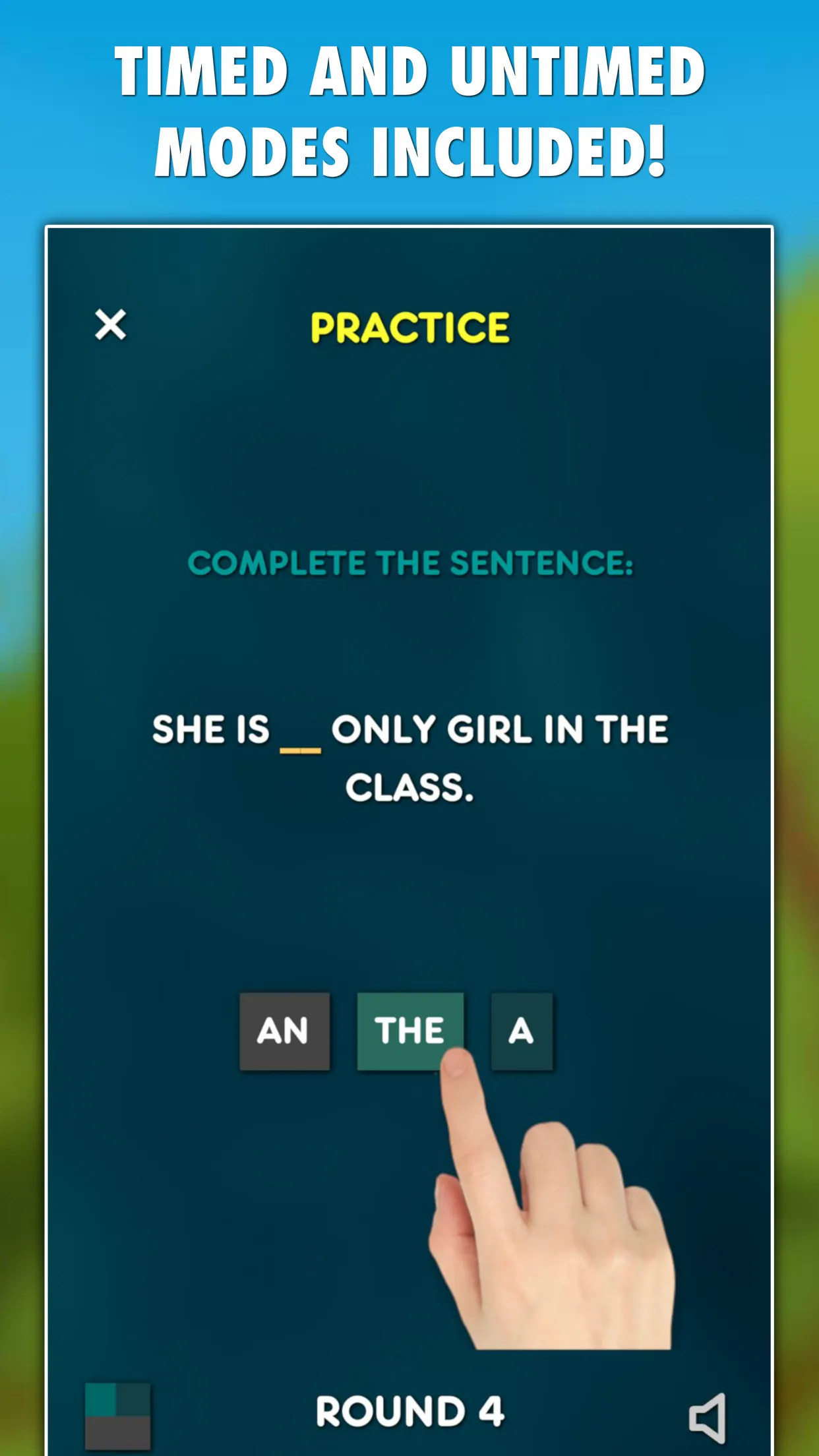 Articles Grammar Test | Indus Appstore | Screenshot