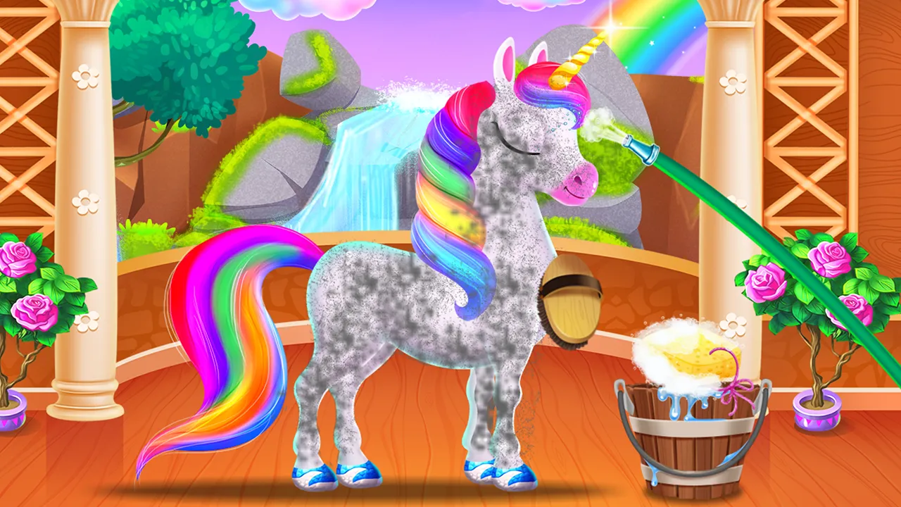 Rainbow Baby Unicorn Pet | Indus Appstore | Screenshot