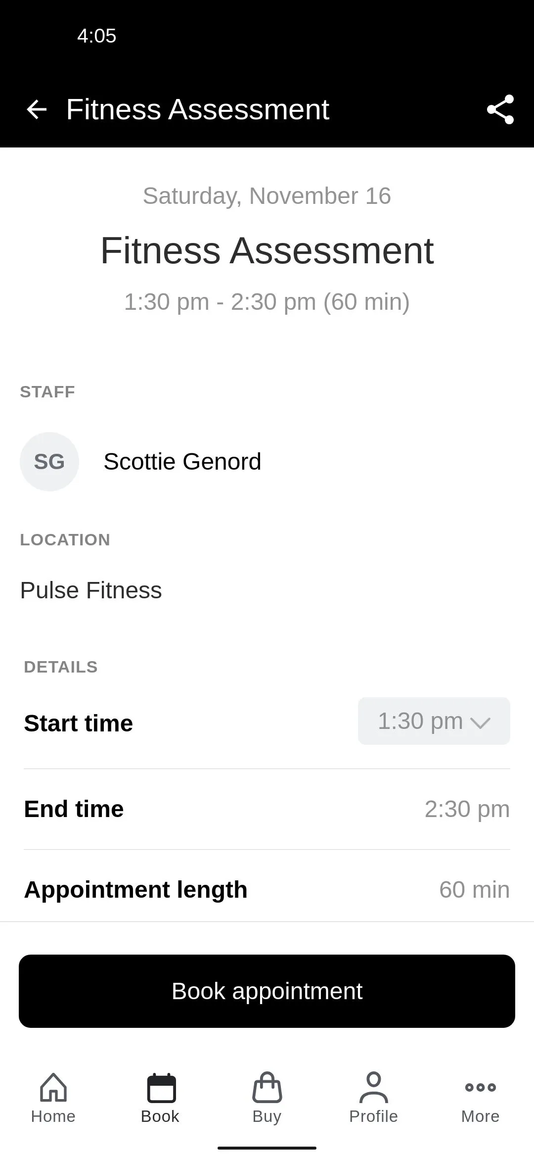 Pulse Fitness MI | Indus Appstore | Screenshot