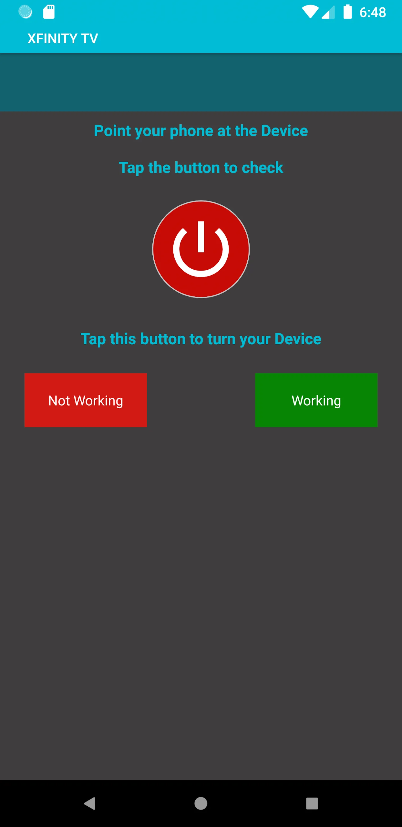 Xfinity TV Remote | Indus Appstore | Screenshot