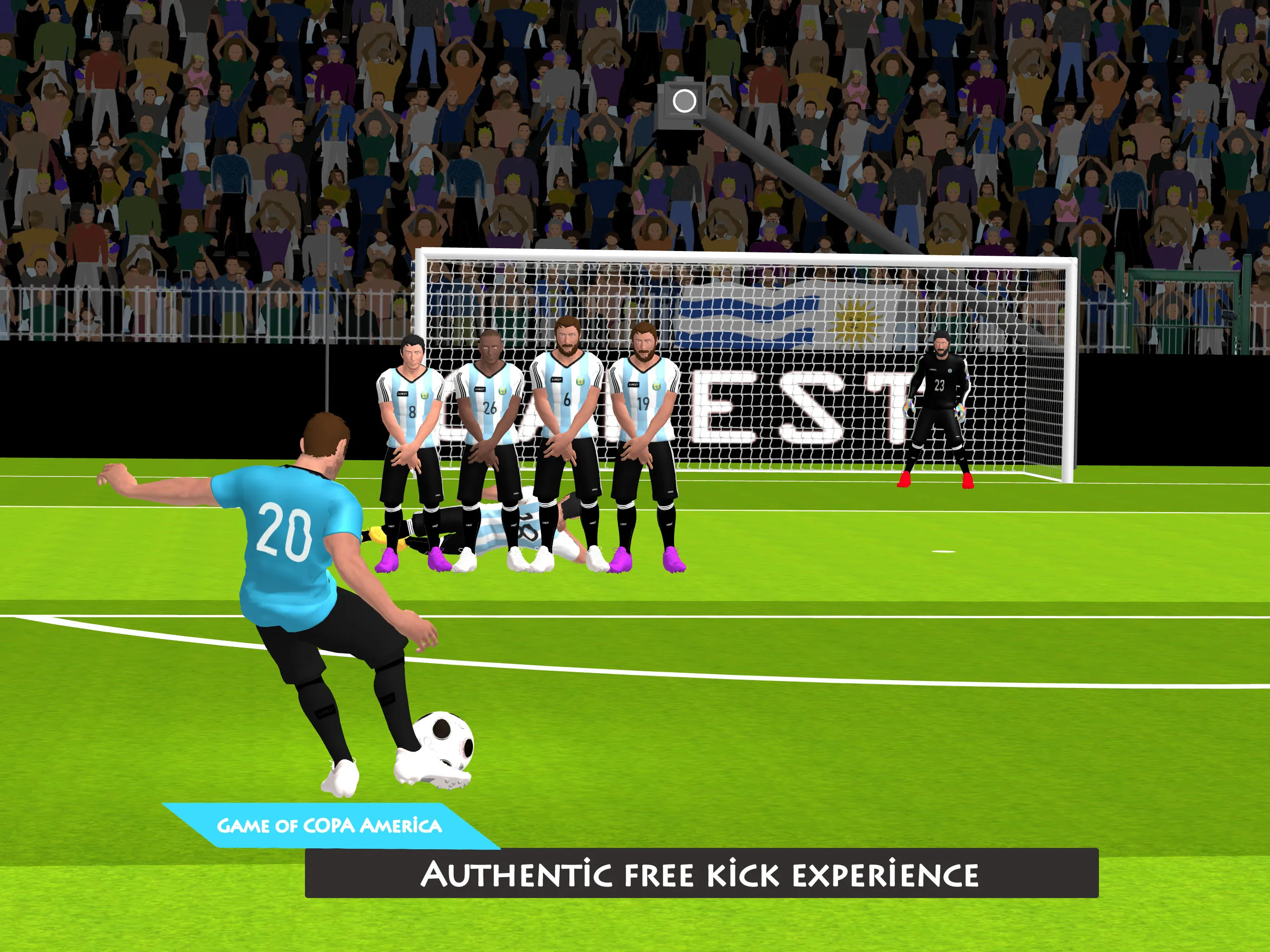 Copa America Penalty Freekick | Indus Appstore | Screenshot