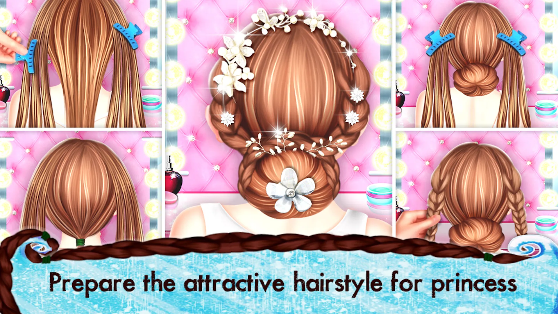 Bridal Hair Design Salon Games | Indus Appstore | Screenshot