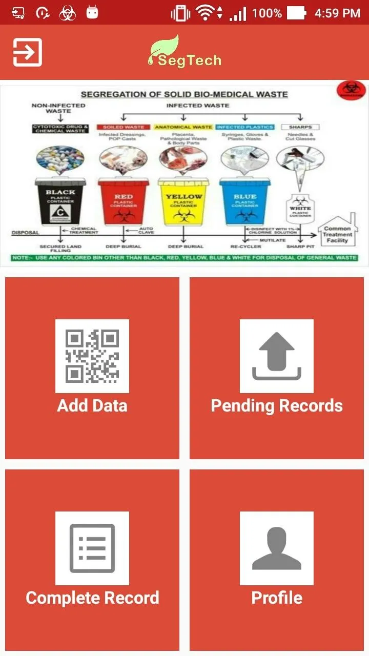 HCF Bio Medical Waste | Indus Appstore | Screenshot