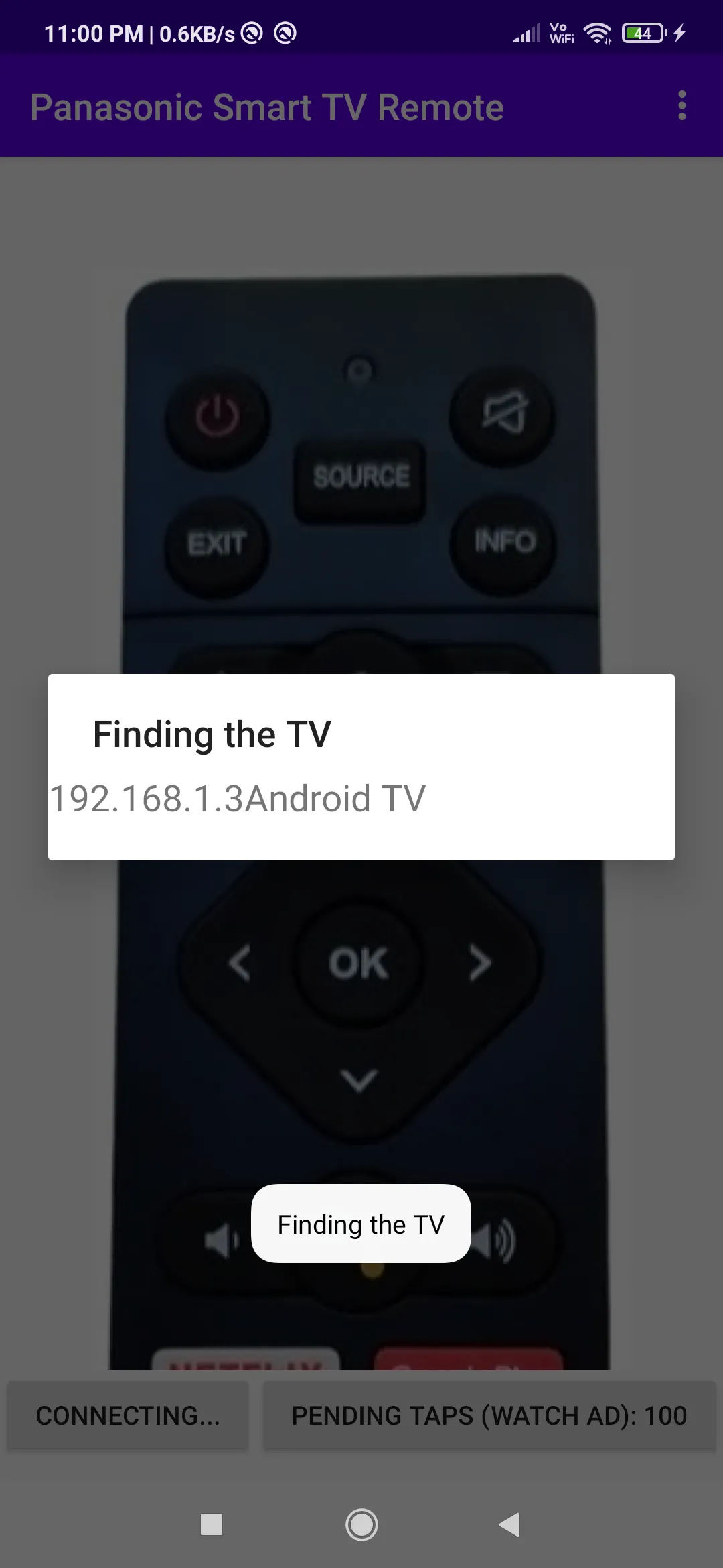 Panasonic Smart TV Remote App | Indus Appstore | Screenshot