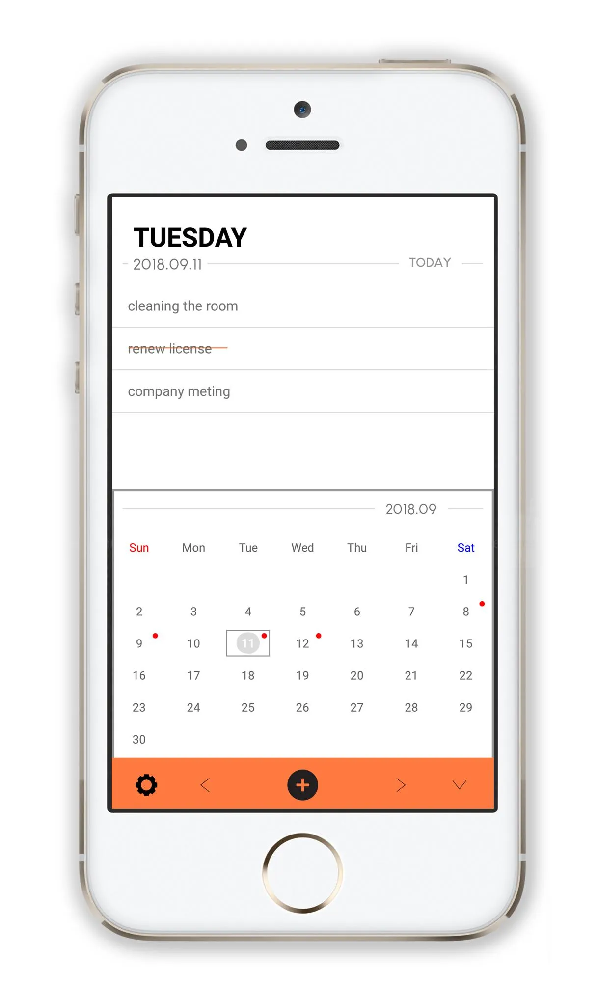 Daily TODO List - Calendar | Indus Appstore | Screenshot