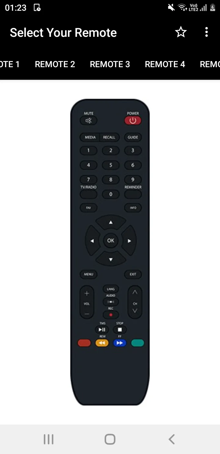 Remote Control For Sun Direct | Indus Appstore | Screenshot