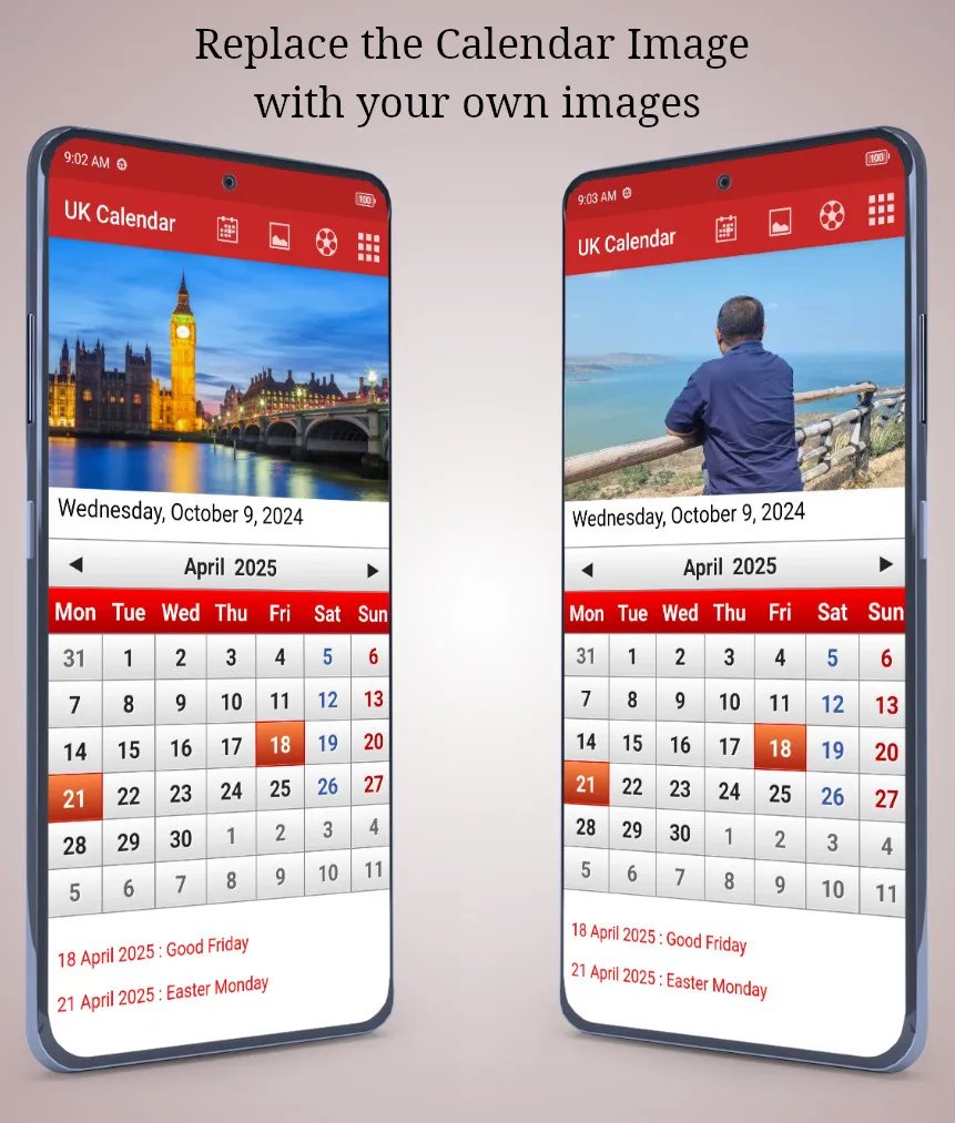 UK Calendar 2025 | Indus Appstore | Screenshot