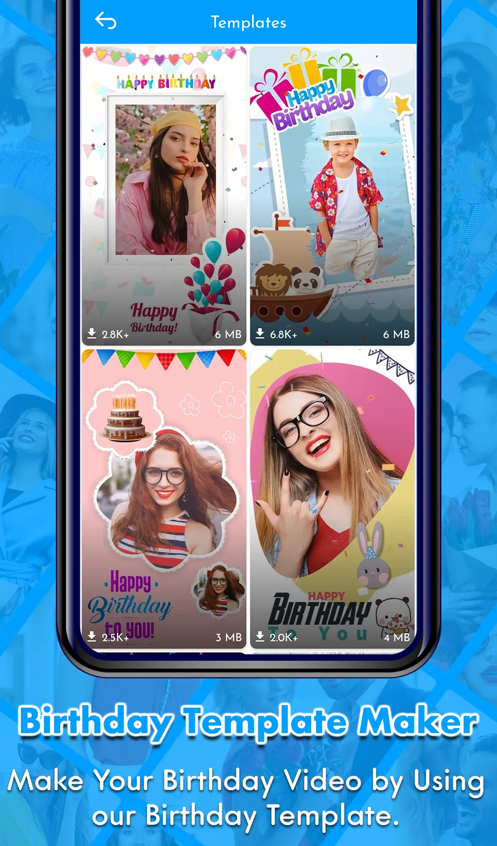 Birthday Video Maker With Song | Indus Appstore | Screenshot