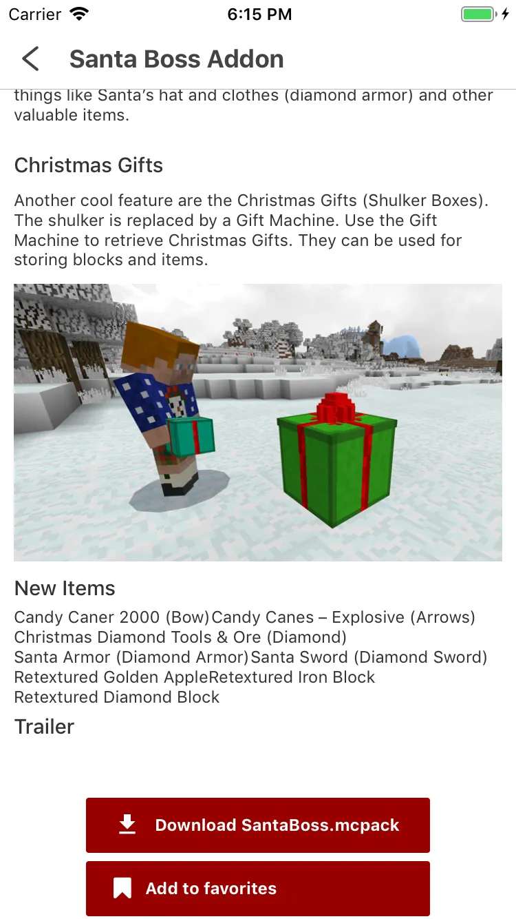 Addons for MCPE - Mods Packs | Indus Appstore | Screenshot