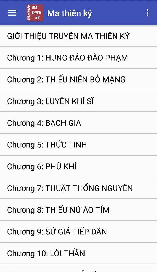 Ma thien ky - Truyen tien hiep | Indus Appstore | Screenshot