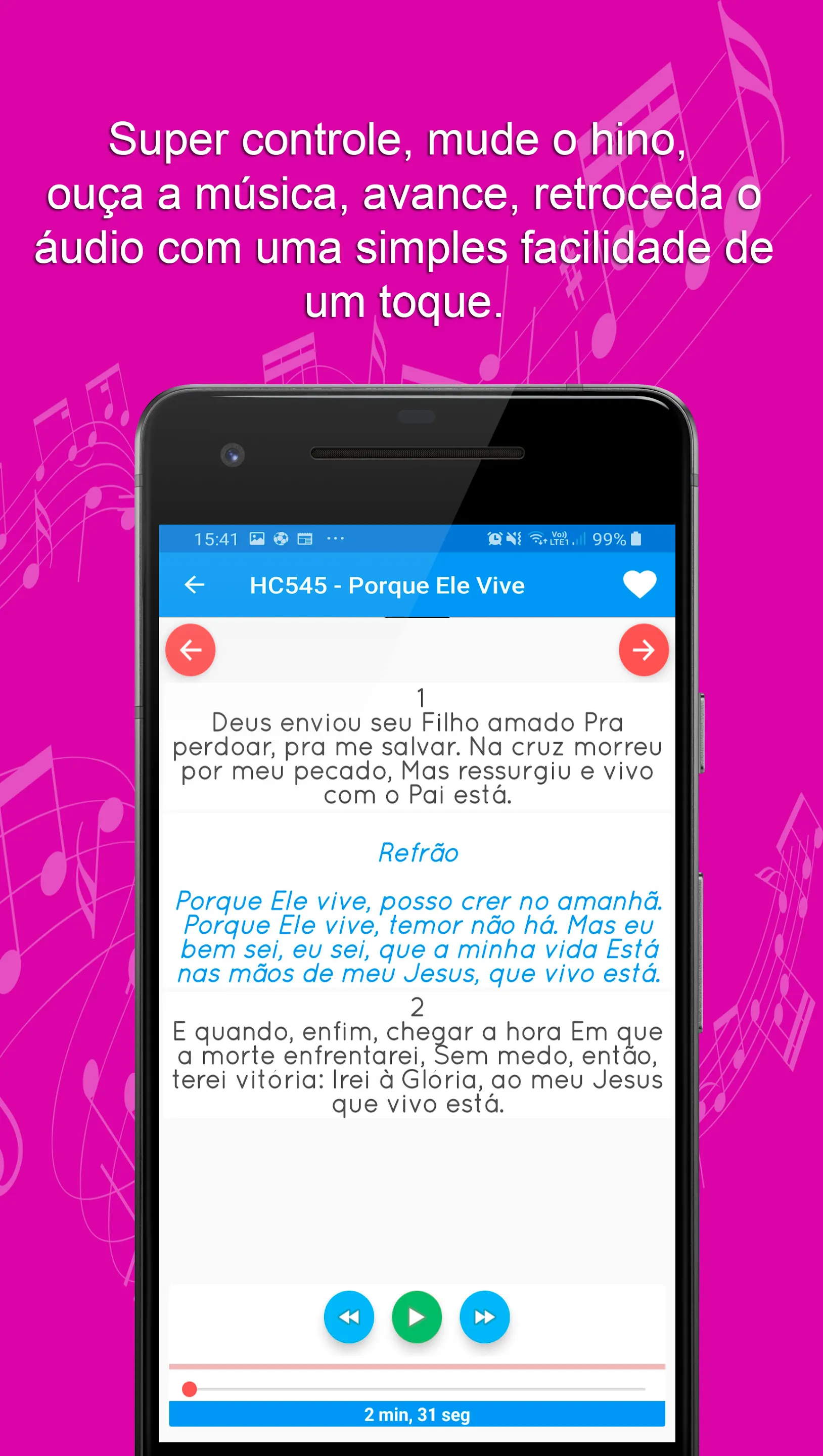 Harpa Cristã: Áudios e letras | Indus Appstore | Screenshot