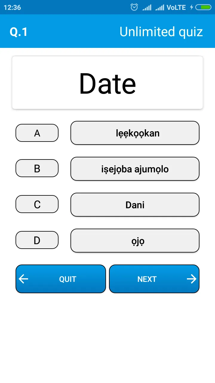 English To Yoruba Dictionary | Indus Appstore | Screenshot