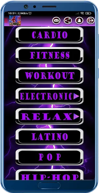 GYM Music 2024 | Indus Appstore | Screenshot